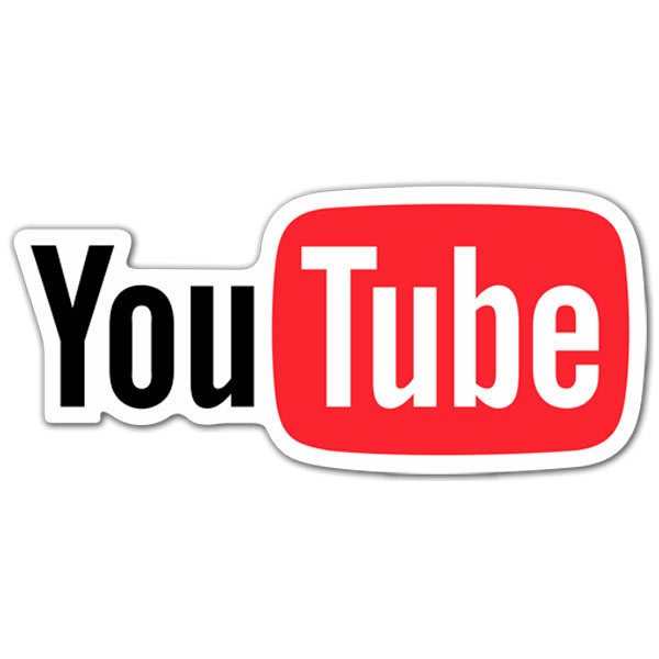 aufkleber youtube